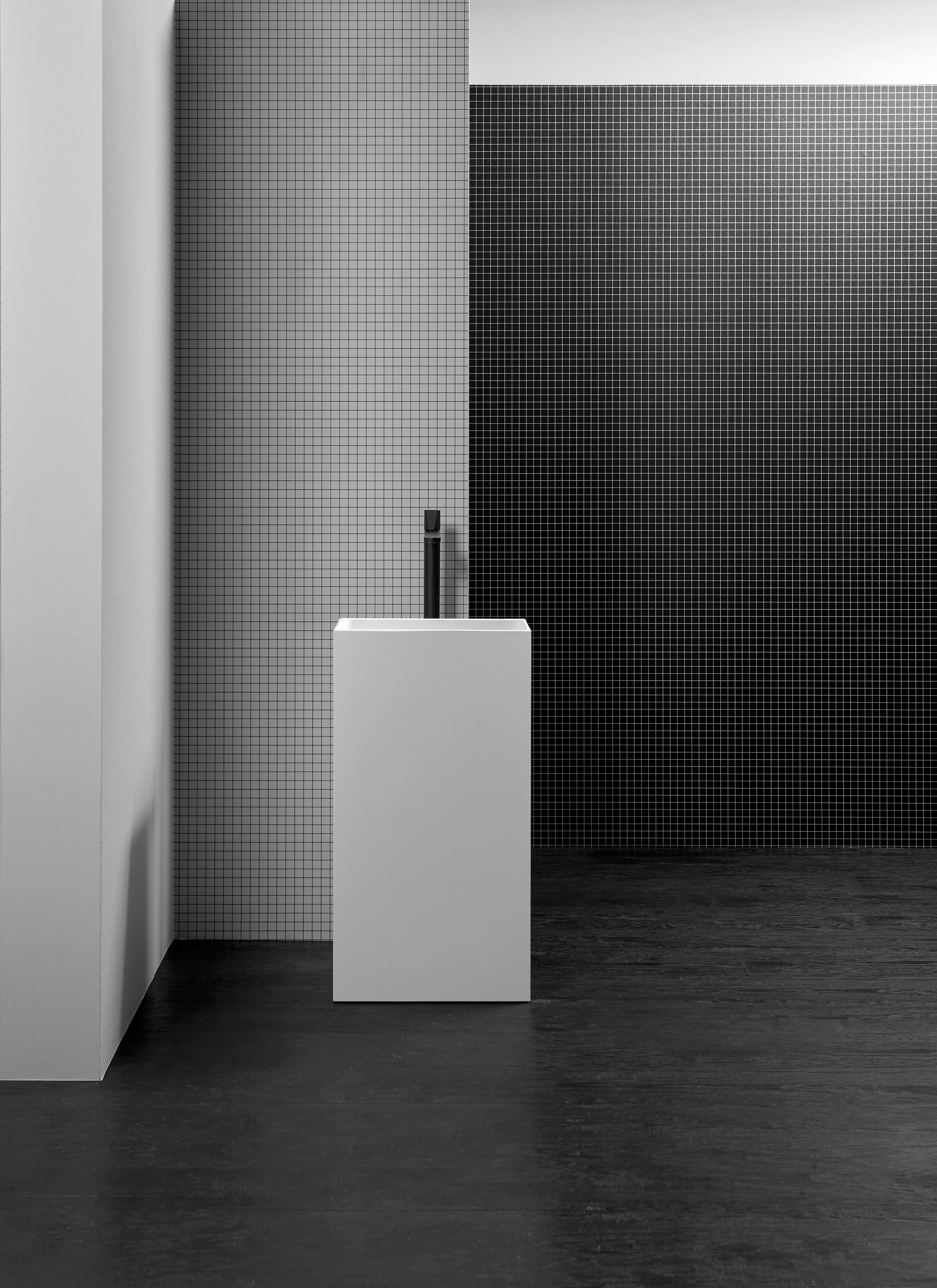 Геометрические обои для ванной комнаты Antoniolupi TRALERIGHE ARCH-00067593 - Вид №12