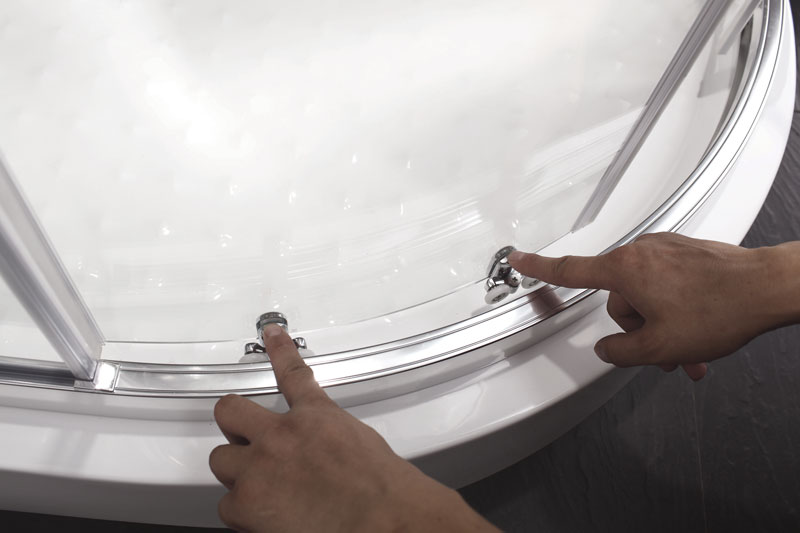 Душевая дверь в нишу CEZARES ANIMA-W-BF-1-150-P-Cr - Вид №3