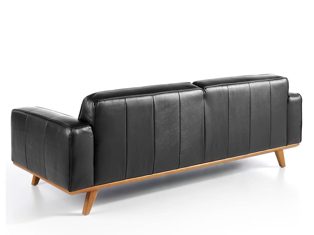 3-местный кожаный капитонный диван Angel Cerda диван тренд ARCH-00089351 - Вид №2