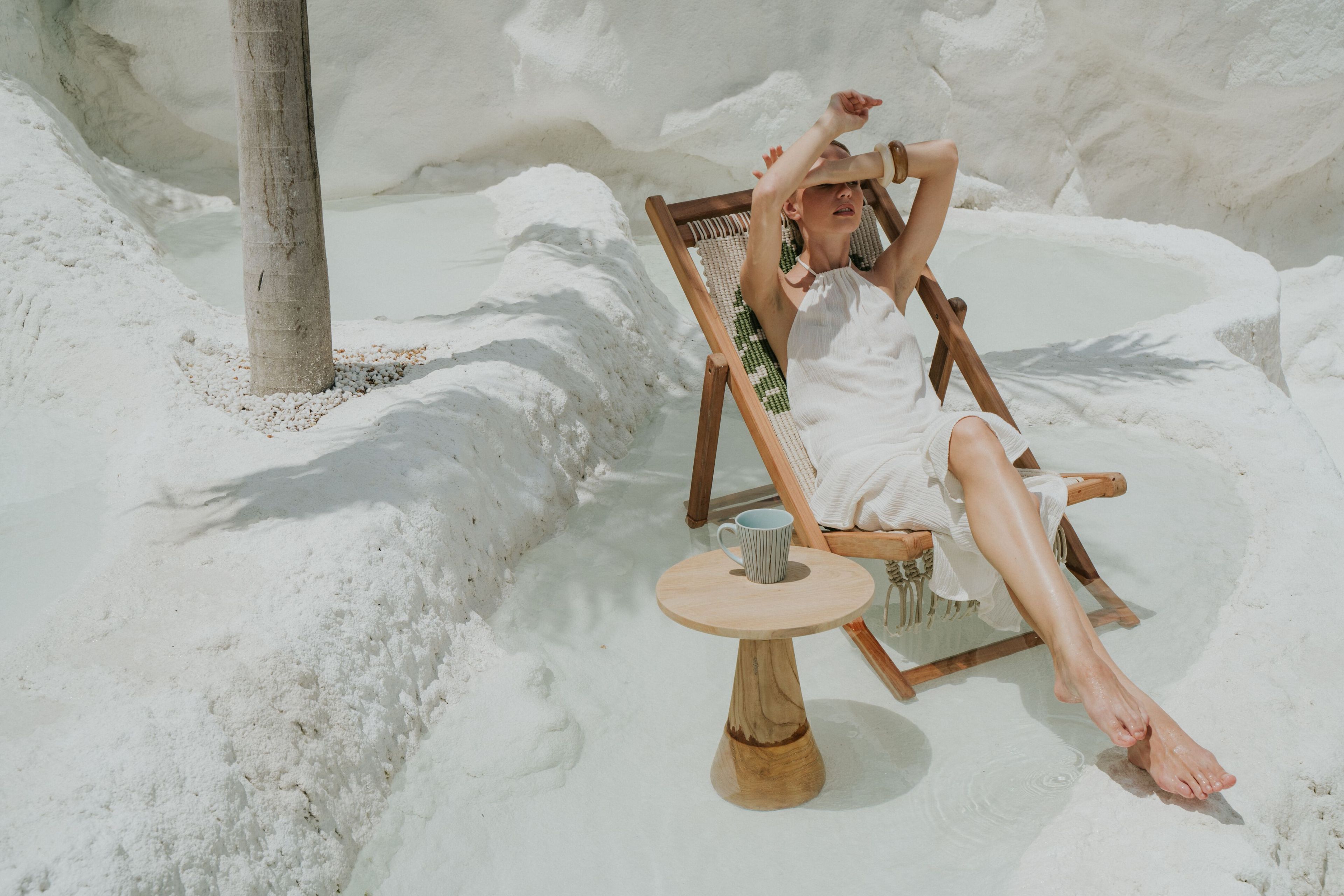 Круглый стол из тикового дерева cbdesign Сфера ARCH-00088421 - Вид №7