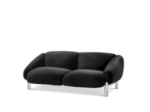 2-местный бархатный диван