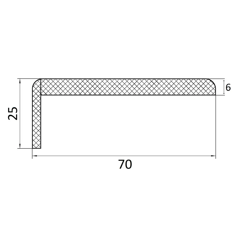 Наличник телескопический Челси 2200x71x6 мм финиш-бумага ламинация цвет сильвер BELWOODDOORS STLM-2183520 - Вид №3