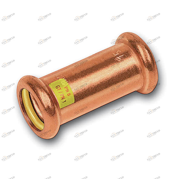 110270S42 SANHA 10270S пресс-фитинг газ, медь, муфта подвижная ВПр-ВПр 42 мм 