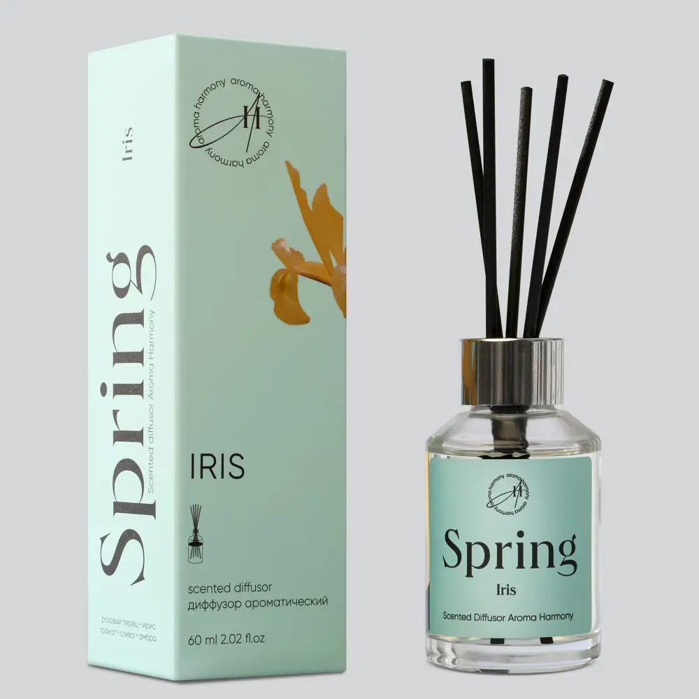 AROMA HARMONY Spring Iris - аромадиффузор с нотками ириса и граната 89359611 STLM-1576564