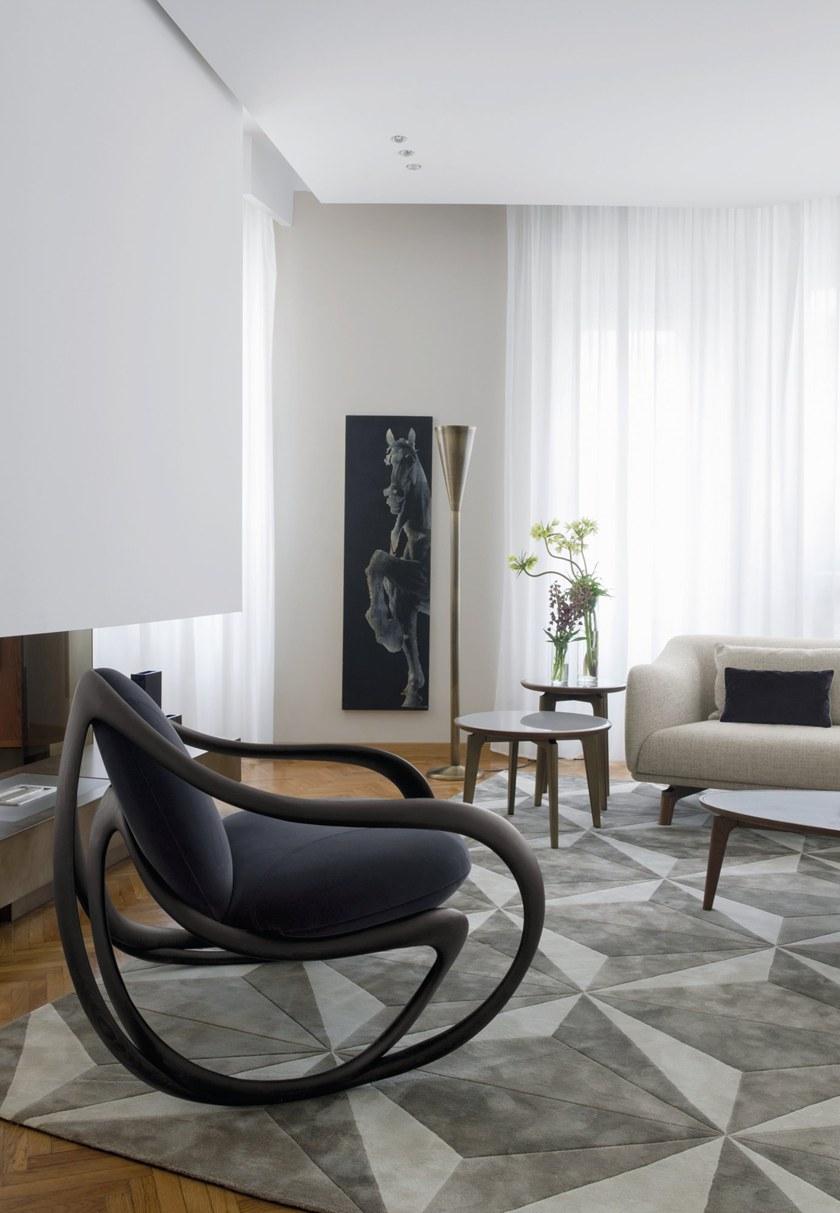 Giorgetti Кресло-качалка с подлокотниками sun-id-1347876 - Вид №3