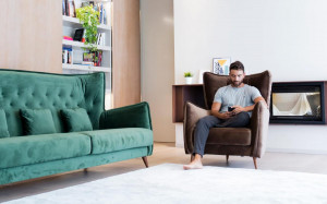 058483 Диван прямой Fama Simone