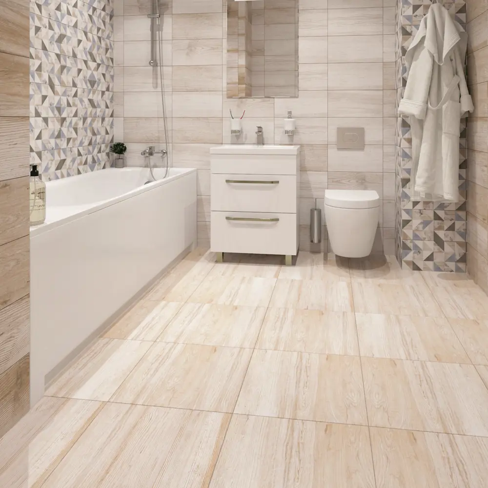 LB CERAMICS Керамогранит Шервуд 45×45 см в натуральных тонах 85604797 STLM-0064475