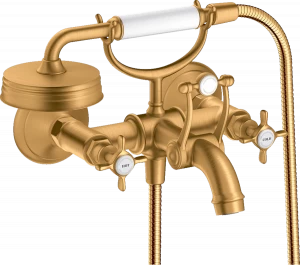 16540250 Смеситель для ванны 2-х рычажный внешнего монтажа с поперечными ручками AXOR MONTREUX