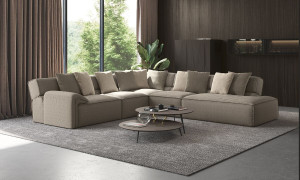 Модульный тканевый диван