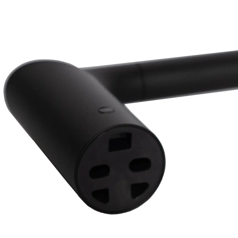 Настенный держатель для полотенец Swensa Lock в черном матовом исполнении 89368802 STLM-1579391 - Вид №1