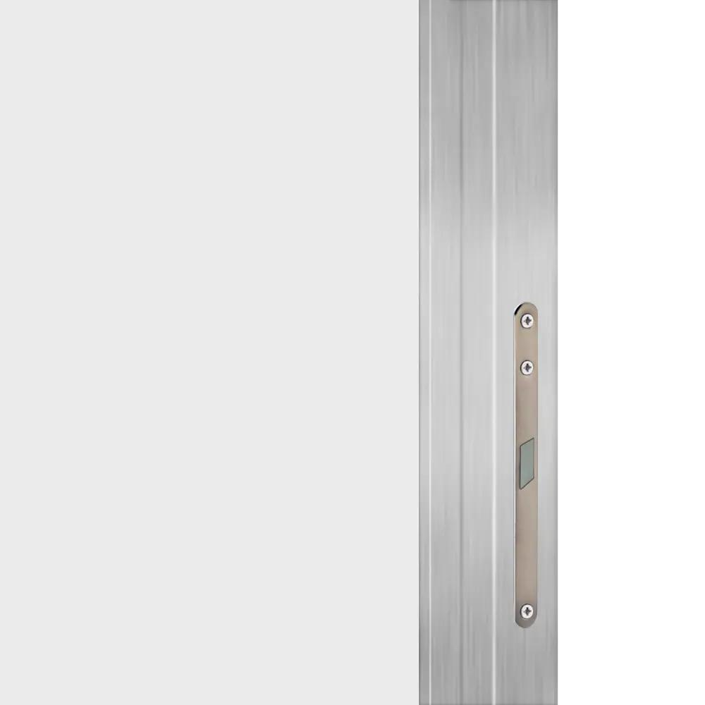 Дверь межкомнатная глухая обратного открывания Invisible 60x210 см правая цвет белый с замком 89383034 STLM-2082652 VELLDORIS  - Вид №2