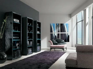 Bizzotto Деревянный книжный шкаф с подсветкой Maori