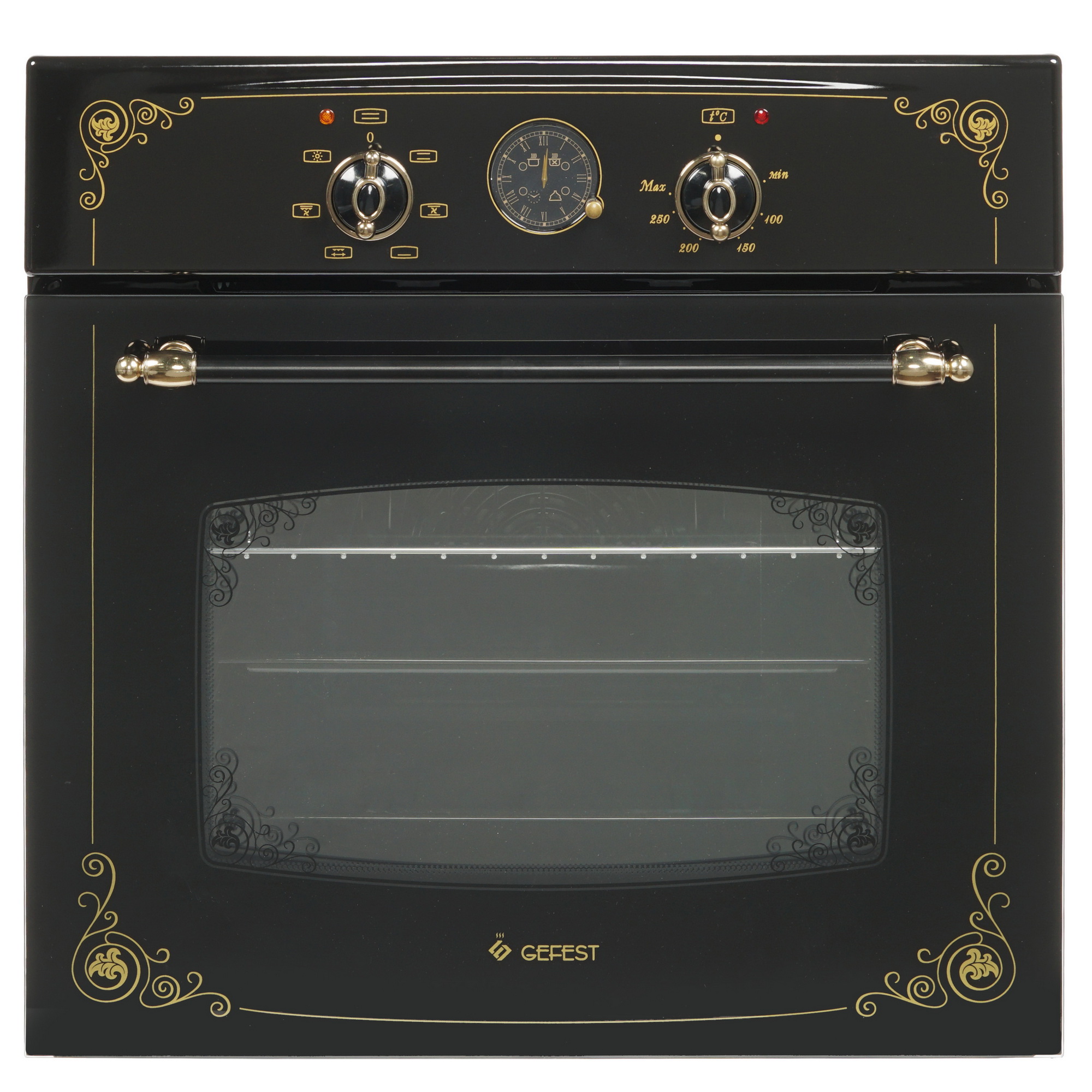 1266694 Электрический духовой шкаф Gefest ЭДВ ДА 602-02 К93 черный STDN-0078133