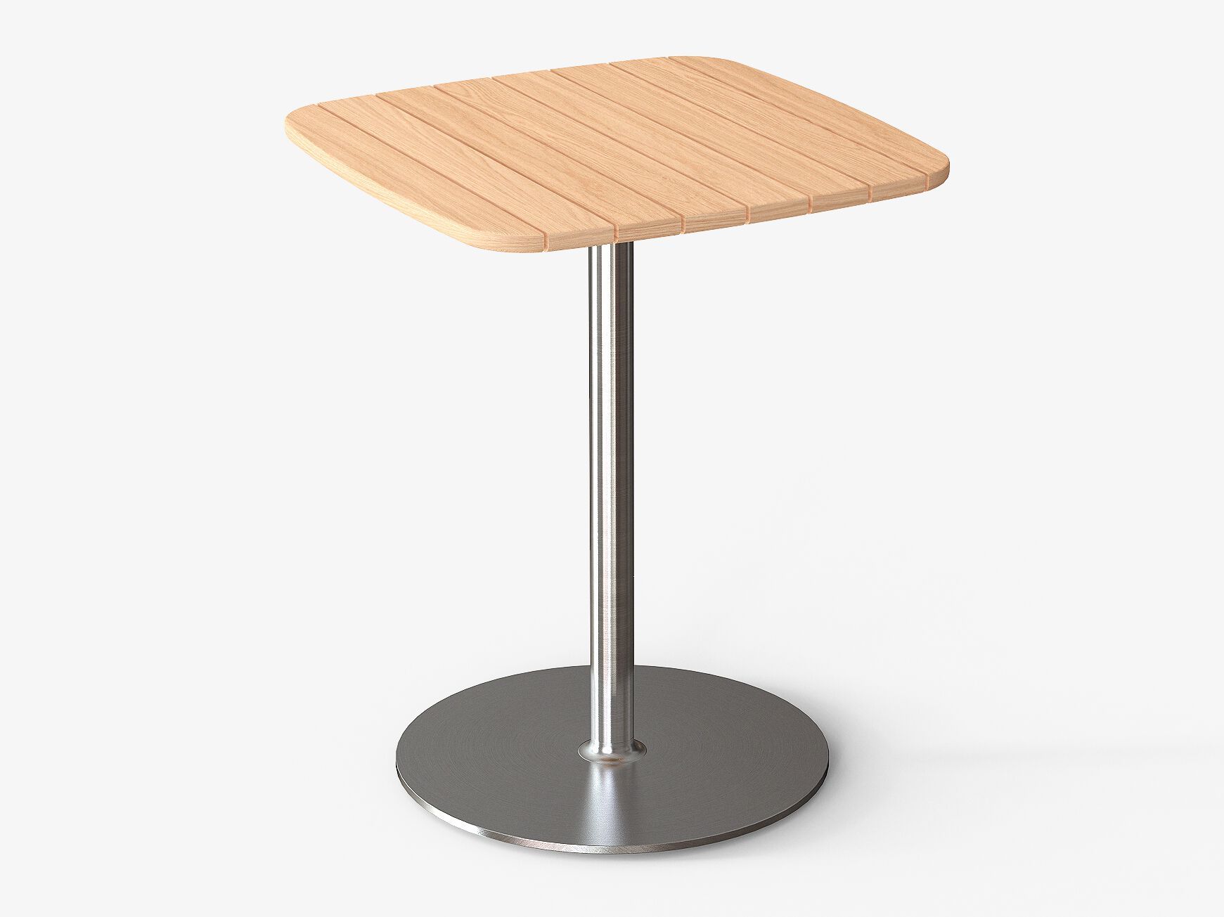 Квадратный журнальный столик из тикового дерева Case Solas ARCH-00152854 - Вид №3