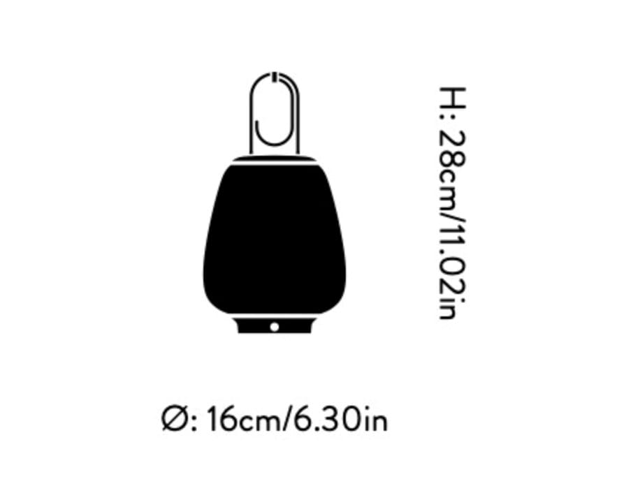 Опал стекло светодиодные батареи настольная лампа In Stock &amp ARCH-00092522 - Вид №2