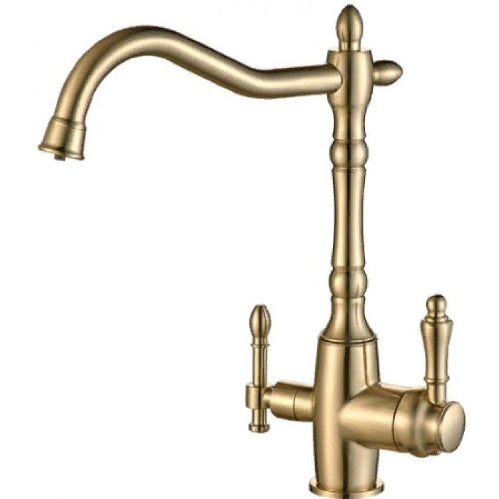 Steel Hammer SH 812 Bronze Смеситель для кухни Zorg 325  - Вид №1