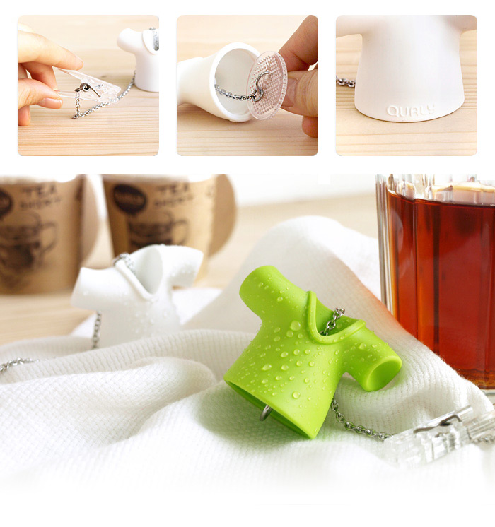 QL10099-GN Ситечко Пластмассовое Qualy Великобритания  - Вид №5