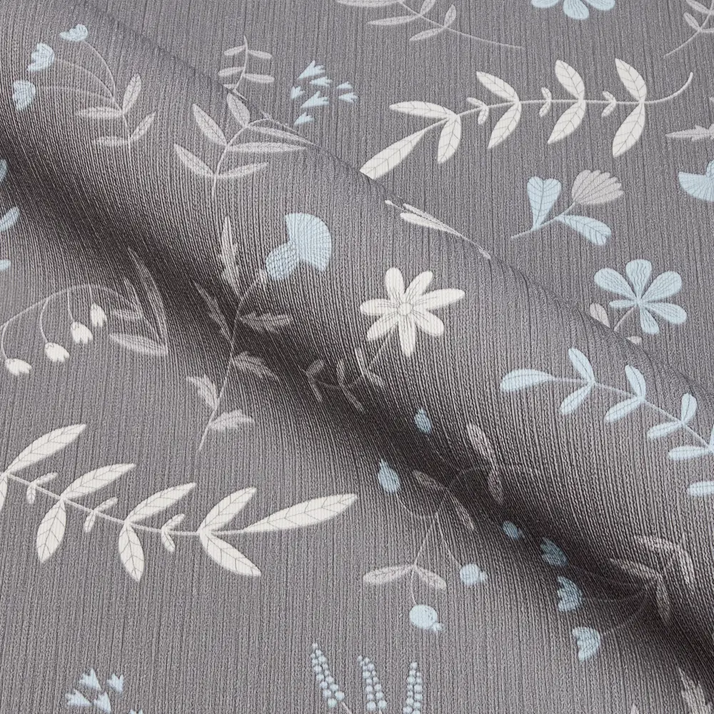 Обои флизелиновые Ateliero Лана 1.06 м серые At38109-15 STLM-2013709 - Вид №3