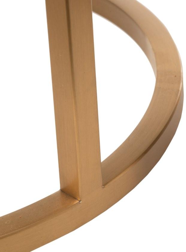 Pols Potten Круглый журнальный столик из стали для гостиной  300-070-034  - Вид №1