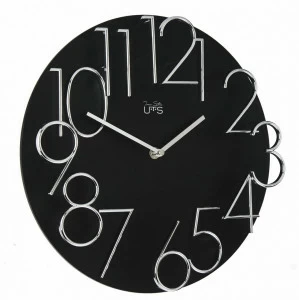 Часы настенные черные деревянные Tomas Stern 8004 TOMAS STERN ДИЗАЙНЕРСКИЕ 00-3872716 Черный