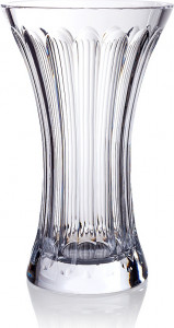 10602945 Cristal de Paris Ваза Cristal de Paris 35см "Длинные грани" Хрусталь
