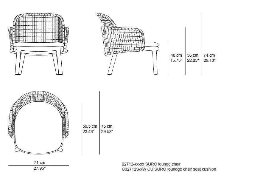 Стул из тикового дерева TRIBÙ Suro ARCH-00060245 - Вид №25