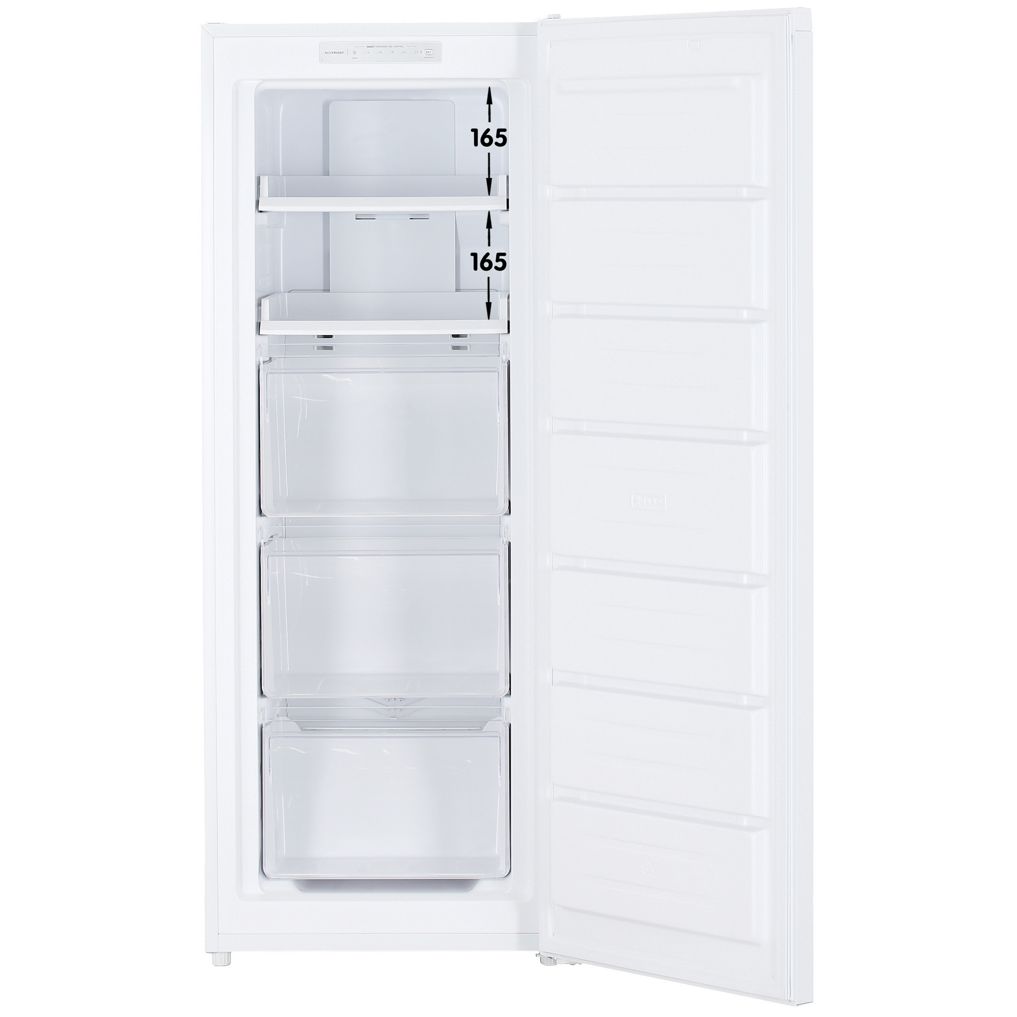 5095171 Морозильный шкаф  DEXP F4-16AHA белый STDN-0051632 - Вид №1