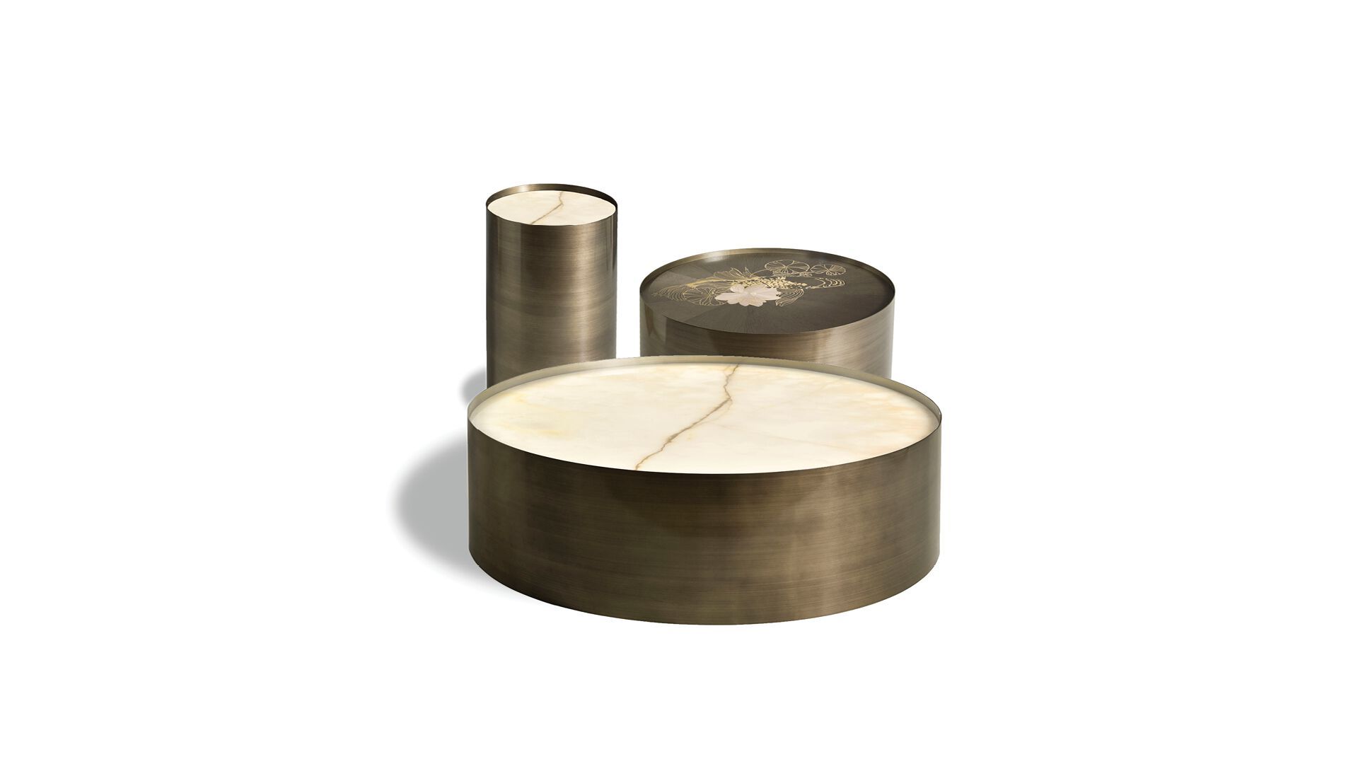 Металлический цилиндр журнальный столик ANGELO CAPPELLINI New Classic Interiors ARCH-00132833 - Вид №4