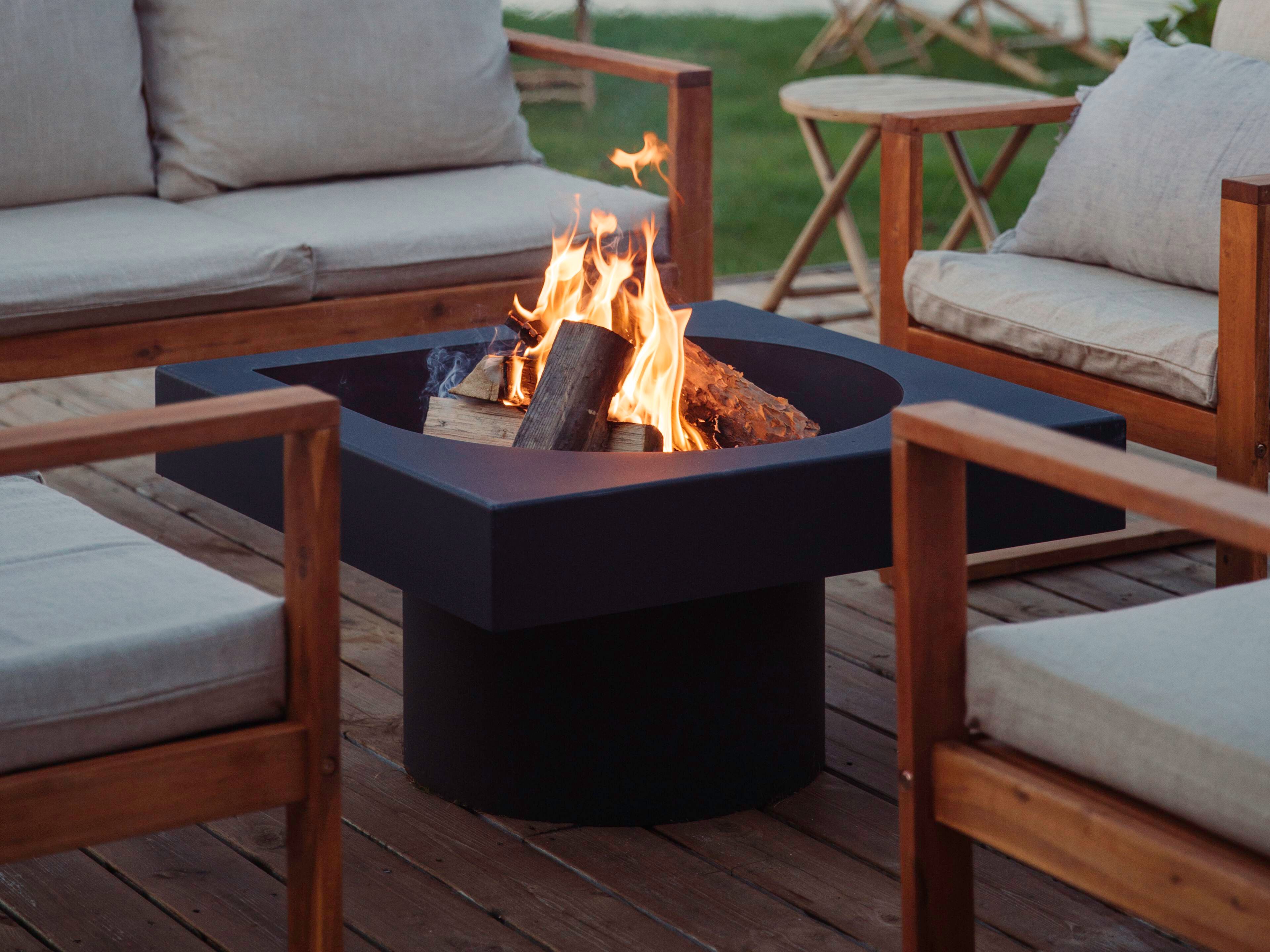 Камин из нержавеющей стали Drop DESIGN FIRE ARCH-00036201