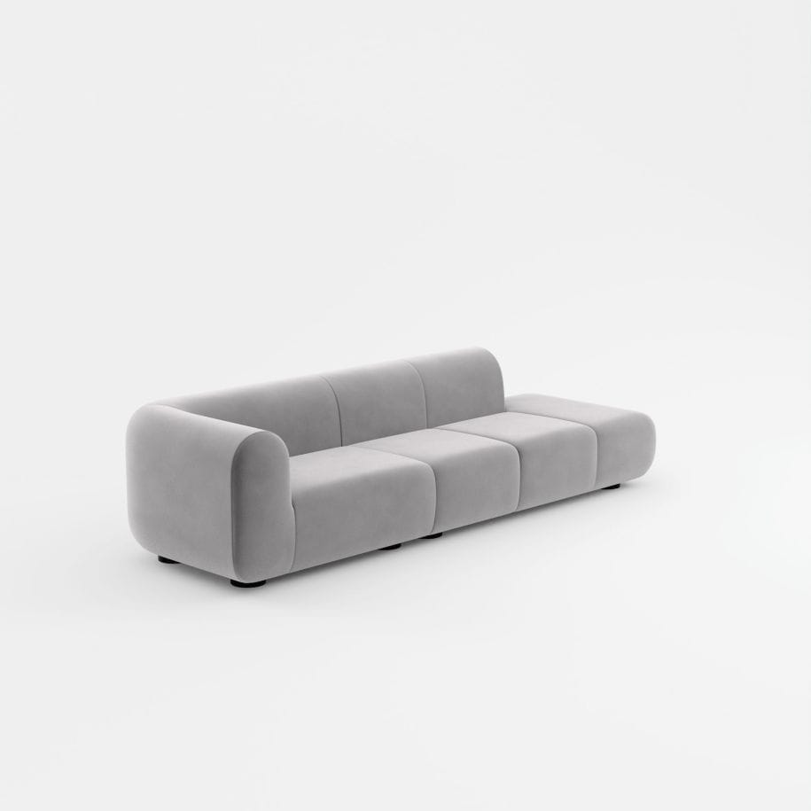 5-местный модульный тканевый диван Tom Dixon Plump sofa ARCH-00106377 - Вид №17
