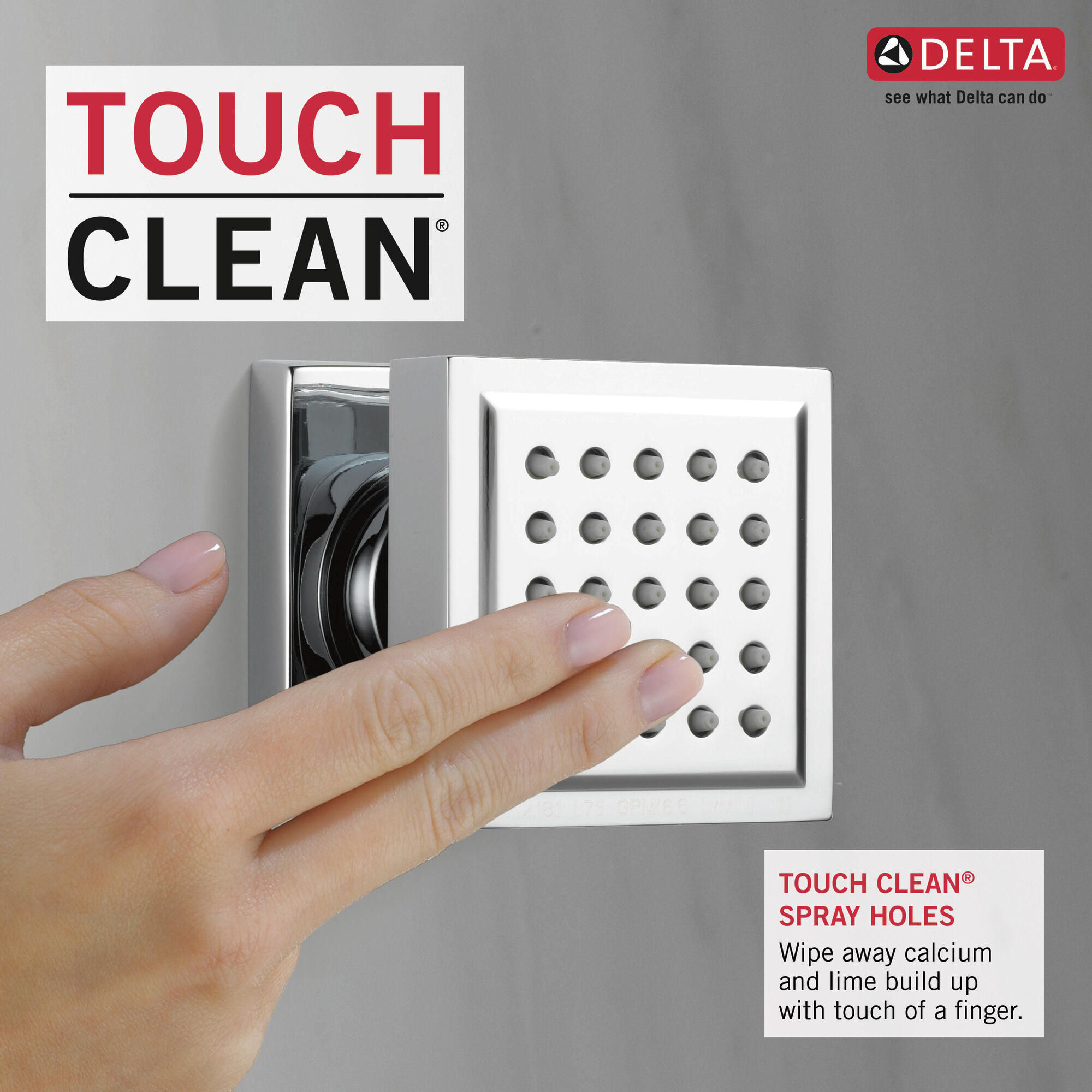 50150-BL Спрей для тела для поверхностного монтажа Delta Faucet Delta Матовый черный - Вид №2