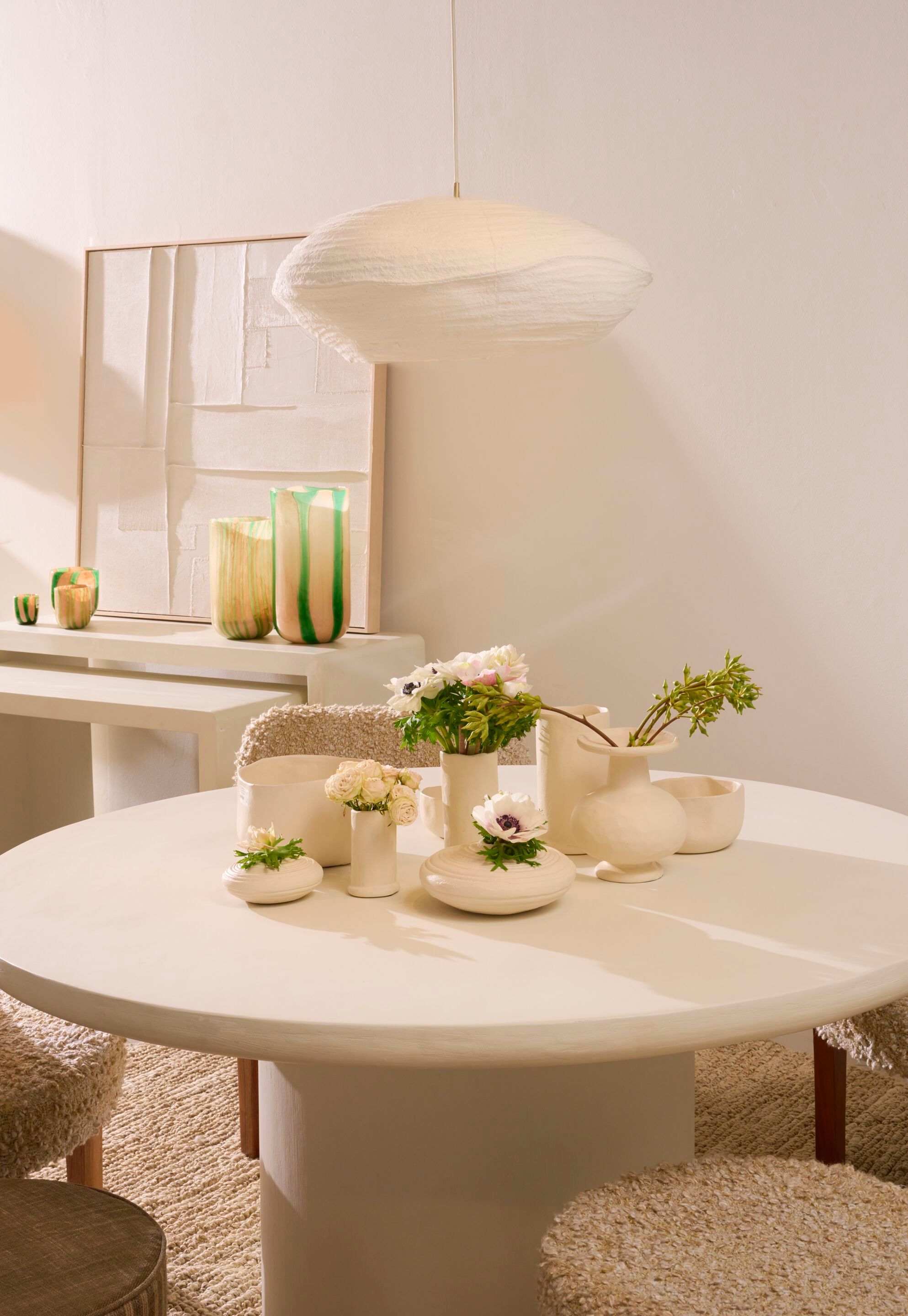 Подвесной светильник из папье-маше POMAX COMPETA ARCH-00123679 - Вид №3