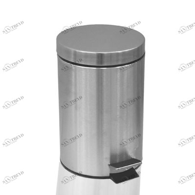 Ведро для мусора 3л. хром Н101 (Z) ZALEL 2412433