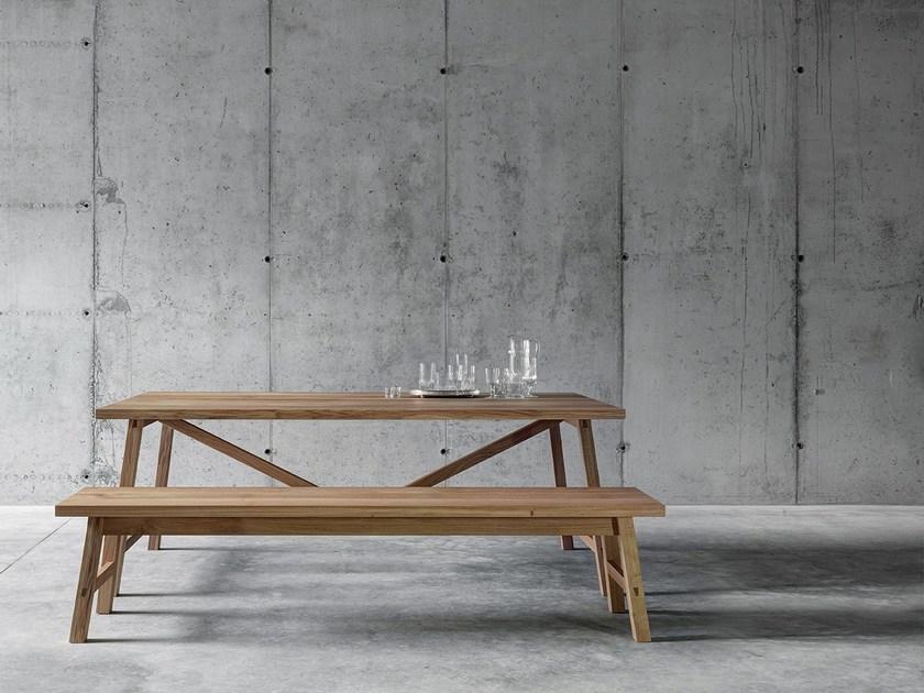 FIORONI Скамейка из массива дерева sun-id-1358703 - Вид №2