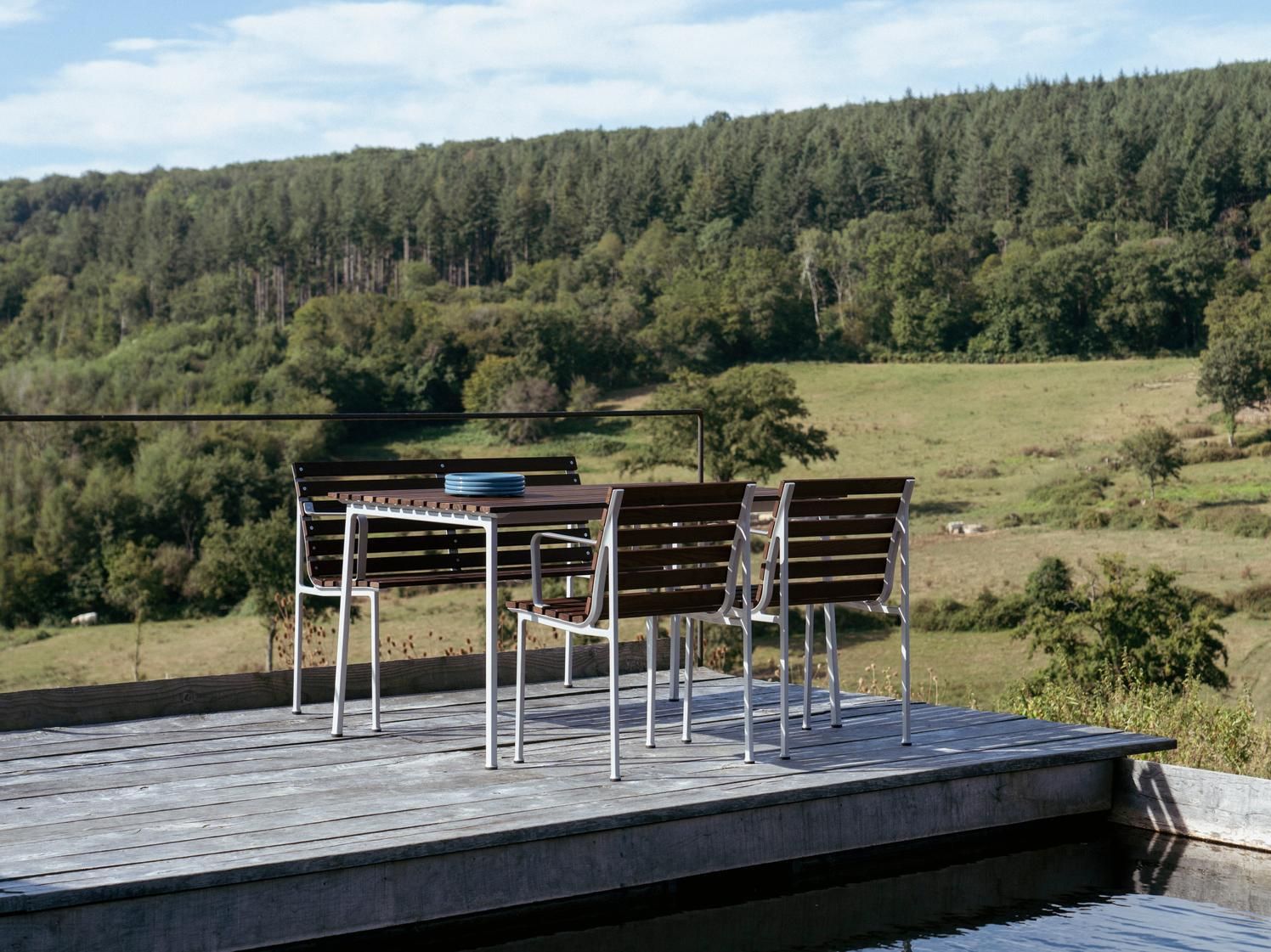 Прямоугольный садовый стол из ясеня Hay Траверс ARCH-00128266 - Вид №29