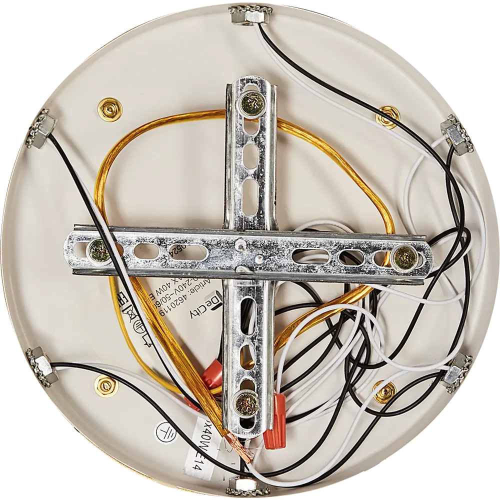 Люстра потолочная Арман 6 ламп 12 м² цвет золотистый DE CITY STLM-2060448 - Вид №7