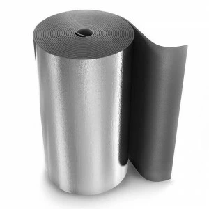 Рулон теплоизоляционный Energoflex Super AL с покрытием алюминиевой фольгой ROLS ISOMARKET 10мм х 1м х 10м