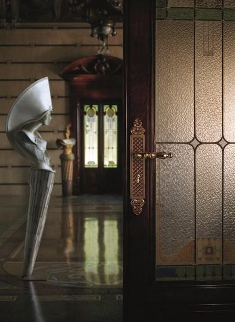 LINEA CALI' Оконная ручка из латуни в стиле Людовика XVI Soleil sun-id-1445261 - Вид №1