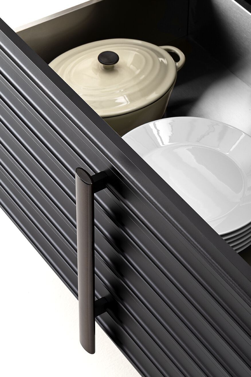 Отдельно стоящий кухонный модуль из травертина Exteta Amalfi ARCH-00146419 - Вид №9