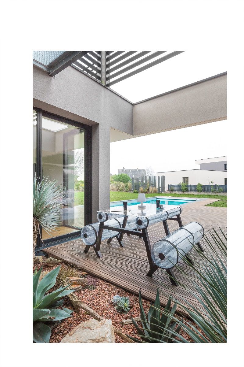 MOJOW ZIBA стол 1м50 Прозрачный TZCN1501TR - Вид №1