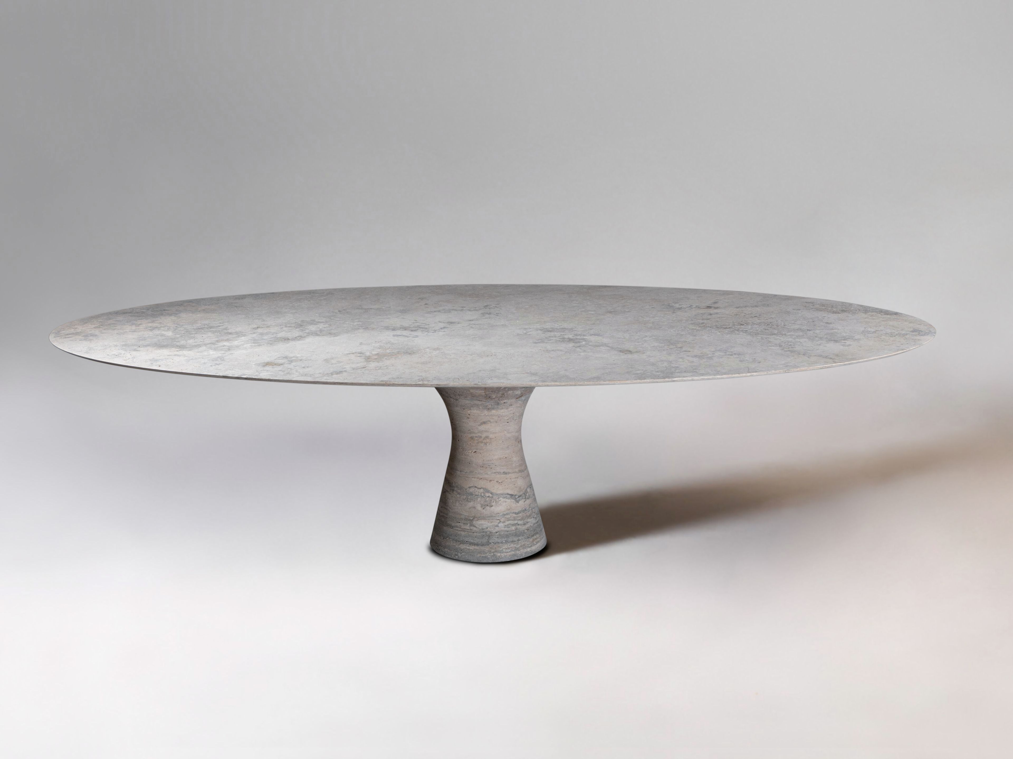 Овальный обеденный стол из натурального камня Alinea Design Objects Angelo M ARCH-00042450 - Вид №2