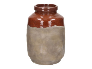 Терракотовая ВАЗа ручной работы