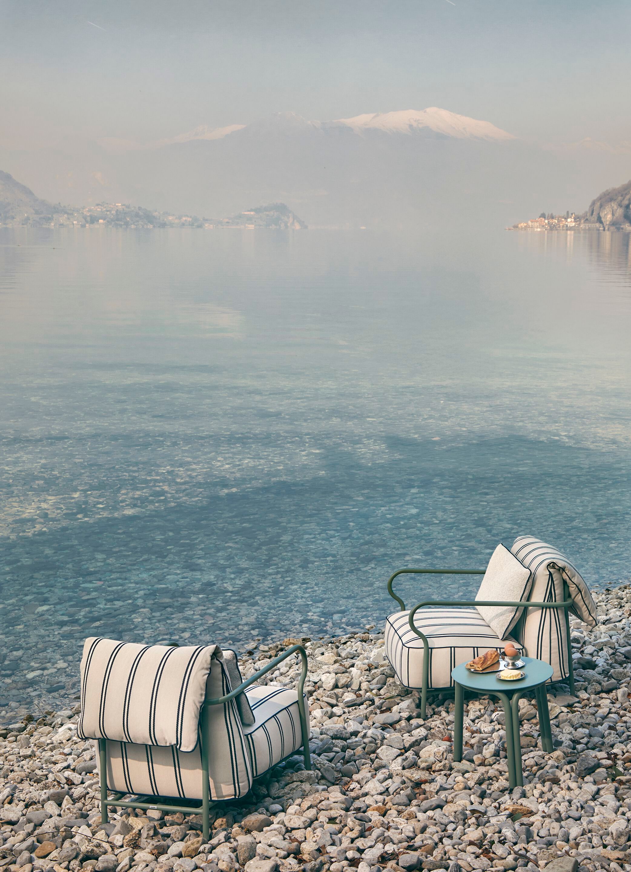 Алюминиевый журнальный столик для сада Unopiù Salò ARCH-00137684 - Вид №4