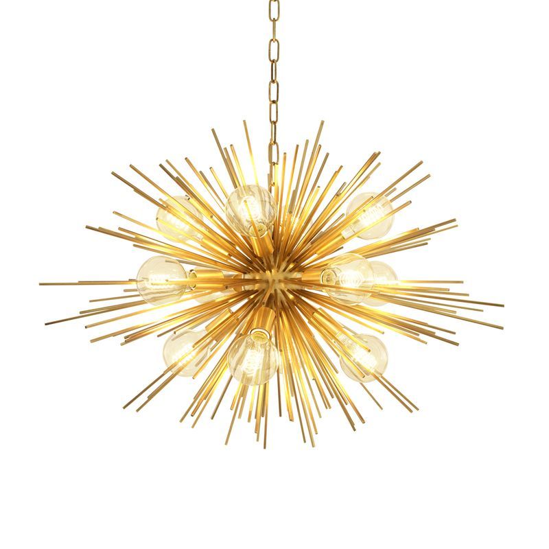 Люстра Boivin от Eichholtz латунь 110207 EICHHOLTZ ДИЗАЙНЕРСКИЕ, EICHHOLTZ 061510 Латунь  - Вид №1