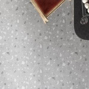 Керамогранит Шахтинская плитка Нео Терраццо 40×40 см серый матовый 89426865