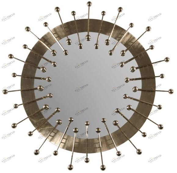 Essential Home Круглое настенное зеркало sun-id-1485554