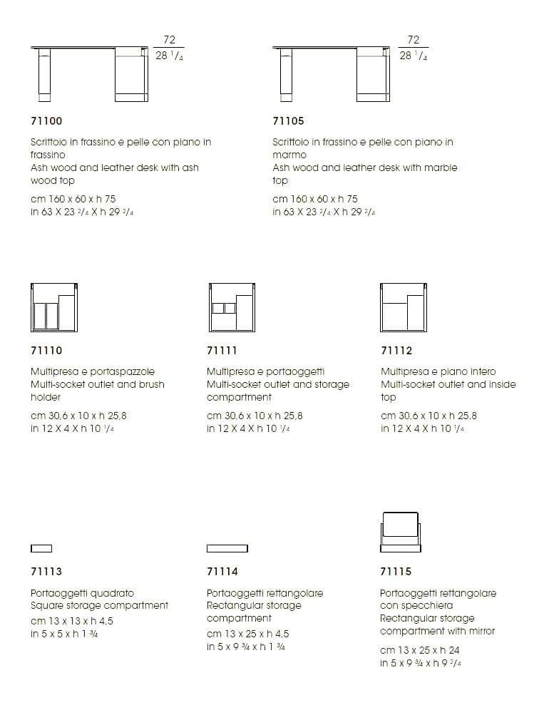 Мраморный стол / туалетный столик Giorgetti EDWARD ARCH-00141335 - Вид №5