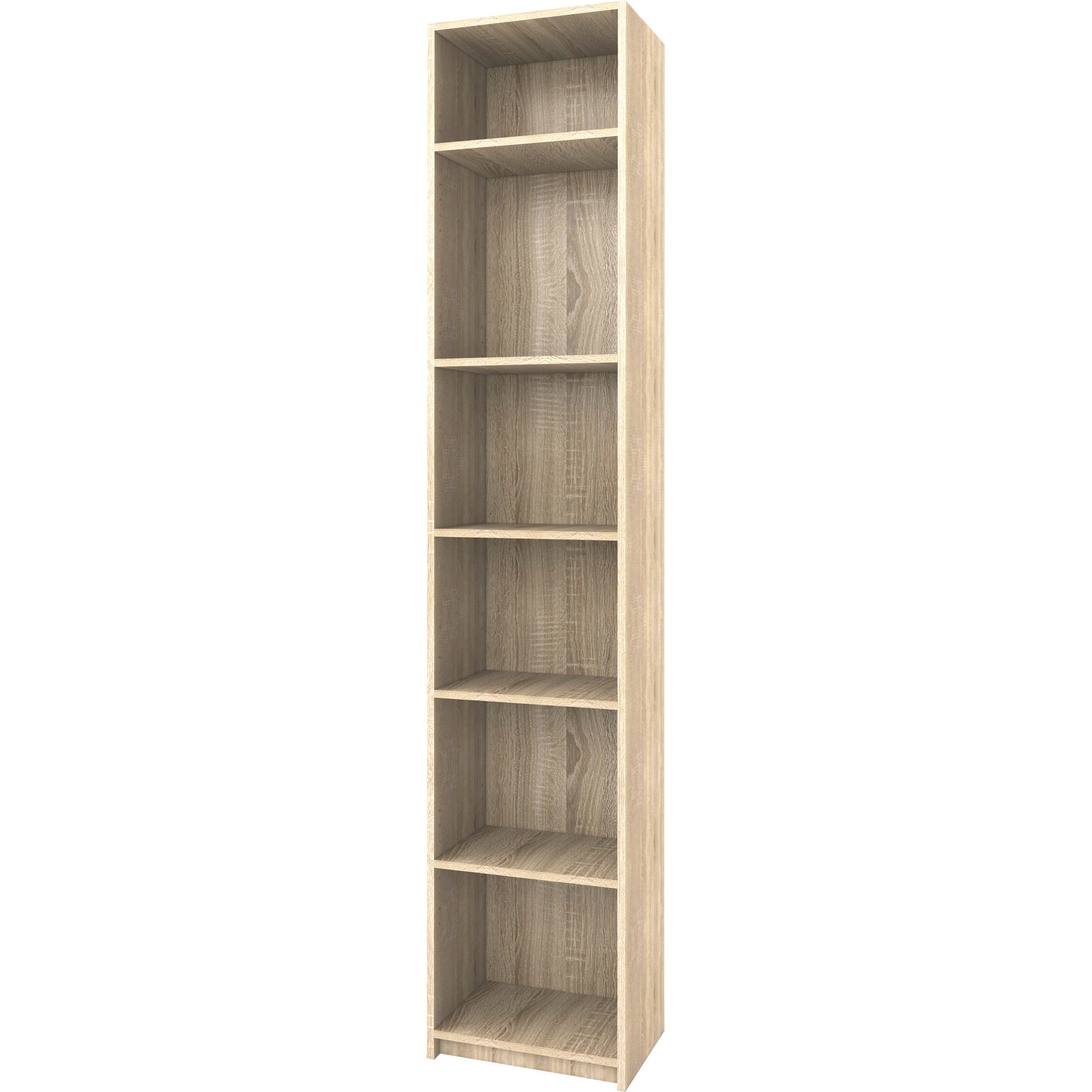 18142867 Стеллаж Кабуки 40x201x28 см, ЛДСП, цвет дуб сонома Santreyd 