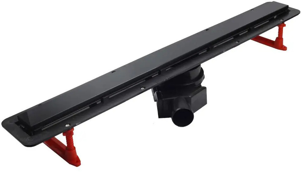 90389464 Душевой лоток Pestan Confluo Frameless Line 450 Black Matte STLM-0210450