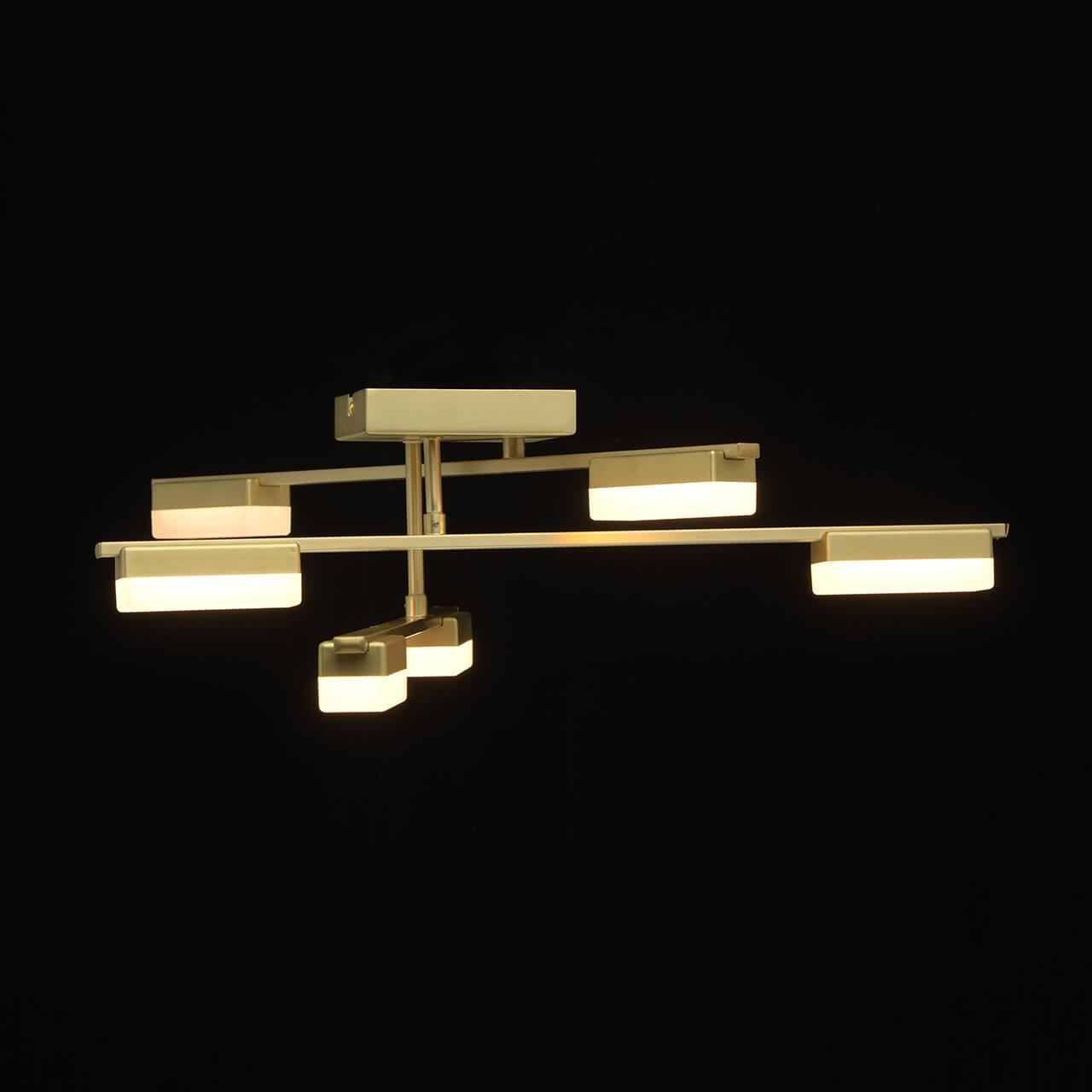 Потолочная светодиодная люстра De Markt Этингер 11 704015506 DE MARKT ЭТИНГЕР 184336 Белый  - Вид №3